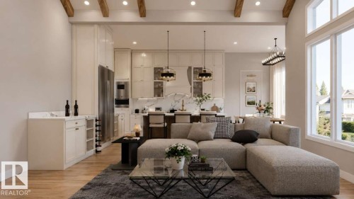 1155 Genesis On The Lake Boulevard, Stony Plain, AB - Indoor Photo Showing Living Room