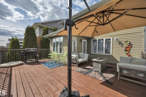 6509 38 Avenue, Beaumont, AB - Outdoor With Deck Patio Veranda With Exterior