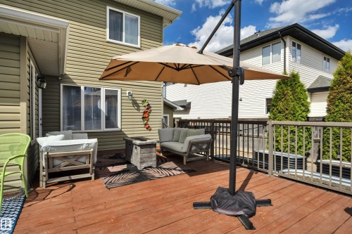6509 38 Avenue, Beaumont, AB - Outdoor With Deck Patio Veranda With Exterior