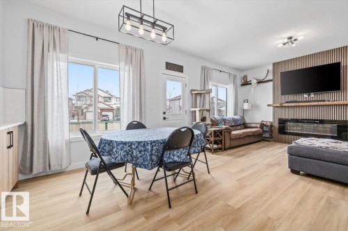 26 Ficus Way, Fort Saskatchewan, AB - Indoor With Fireplace