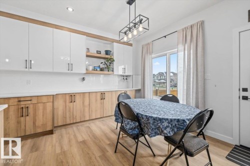 26 Ficus Way, Fort Saskatchewan, AB - Indoor Photo Showing Dining Room