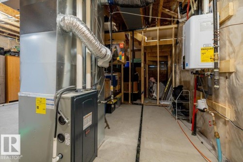 26 Ficus Way, Fort Saskatchewan, AB - Indoor Photo Showing Basement