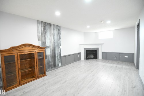 30 Prince Drive, Lamont, AB - Indoor With Fireplace