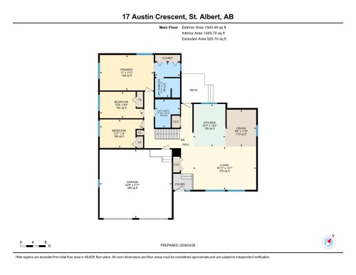 Floor plan - 17 Austin Crescent, St. Albert, AB - Other
