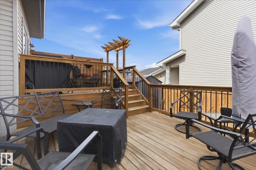 75 Meadowpark Gate, Spruce Grove, AB - Outdoor With Deck Patio Veranda With Exterior