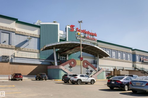 Commercial building featuring a prominent entrance canopy, multi-level facade, and integrated signage - 9221 172 Street, Edmonton, AB - Outdoor