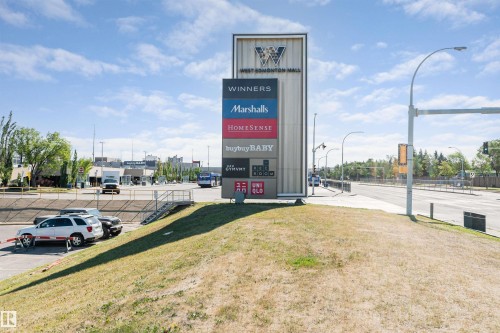 Prominent commercial signage featuring multiple retail brands - 9221 172 Street, Edmonton, AB - Outdoor
