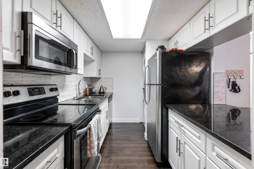 403 10335 118 Street, Edmonton, AB - Indoor Photo Showing Kitchen