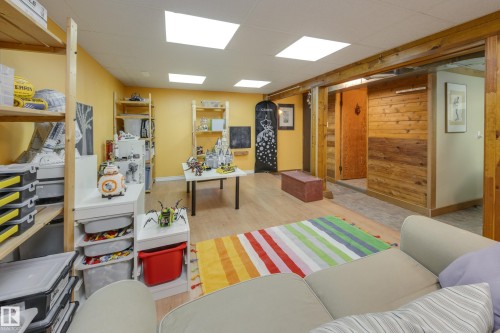 9327 75 Avenue, Edmonton, AB - Indoor Photo Showing Basement