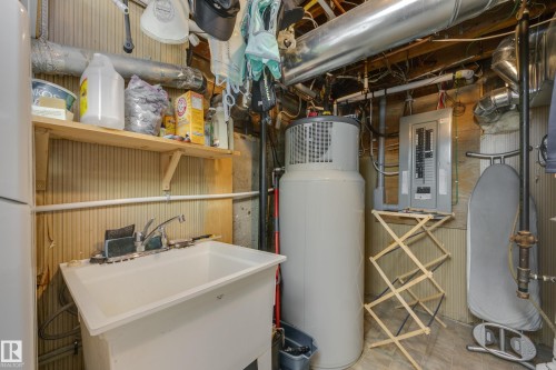 9327 75 Avenue, Edmonton, AB - Indoor Photo Showing Basement