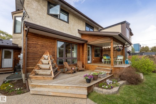 9327 75 Avenue, Edmonton, AB - Outdoor With Deck Patio Veranda With Exterior