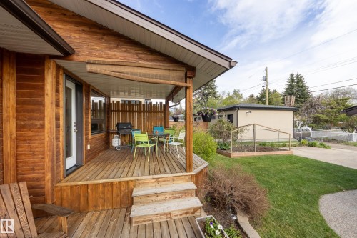 9327 75 Avenue, Edmonton, AB - Outdoor With Deck Patio Veranda With Exterior