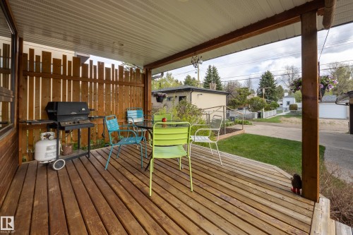 9327 75 Avenue, Edmonton, AB - Outdoor With Deck Patio Veranda With Exterior