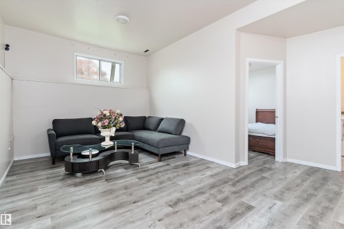 3214 71 Street, Edmonton, AB - Indoor Photo Showing Living Room
