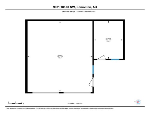 Floor plan - 9831 185 Street, Edmonton, AB - Other