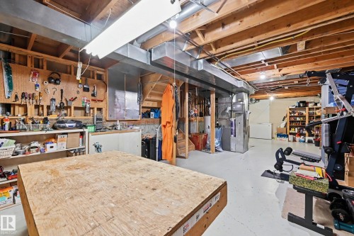 24 Elbow Drive, Devon, AB - Indoor Photo Showing Basement