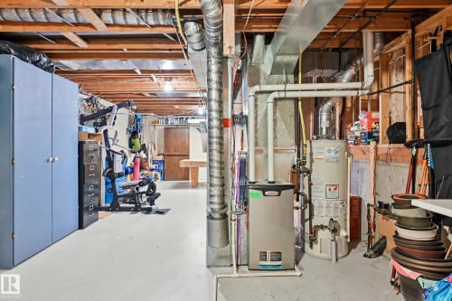 24 Elbow Drive, Devon, AB - Indoor Photo Showing Basement