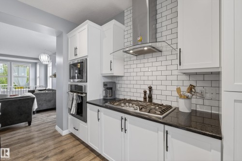 8416 23 Avenue, Edmonton, AB - Indoor Photo Showing Kitchen With Upgraded Kitchen