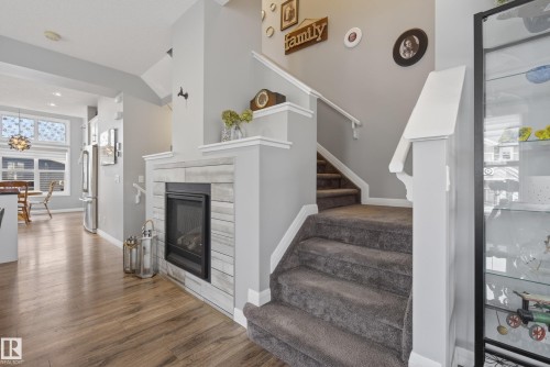 8416 23 Avenue, Edmonton, AB - Indoor With Fireplace
