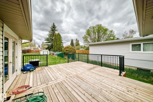 31 Afton Crescent, St. Albert, AB - Outdoor With Deck Patio Veranda With Exterior