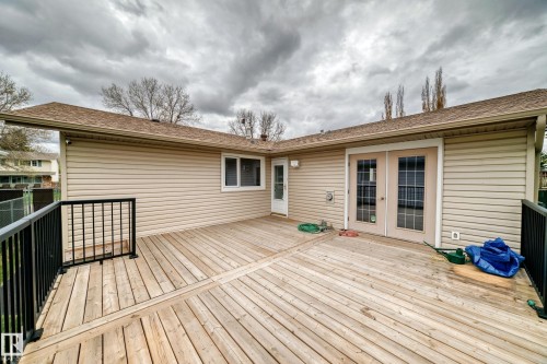 31 Afton Crescent, St. Albert, AB - Outdoor With Deck Patio Veranda With Exterior