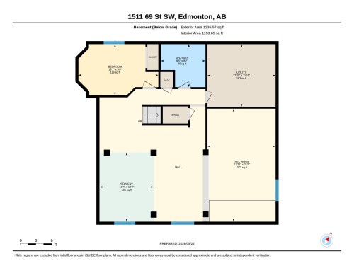 Floor plan - 1511 69 Street, Edmonton, AB - Other