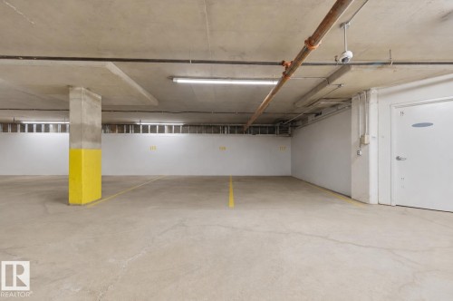 2 Titled Underground Parking Stalls, each with storage - 235 10121 80 Avenue, Edmonton, AB - Indoor Photo Showing Garage