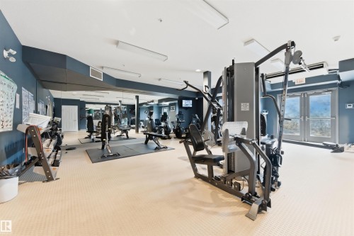 235 10121 80 Avenue, Edmonton, AB - Indoor Photo Showing Gym Room