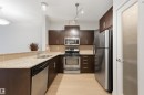 235 10121 80 Avenue, Edmonton, AB  - Indoor Photo Showing Kitchen With Double Sink 