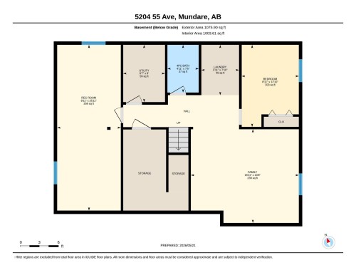 Floor plan - 5204 55 Ave, Mundare, AB - Other