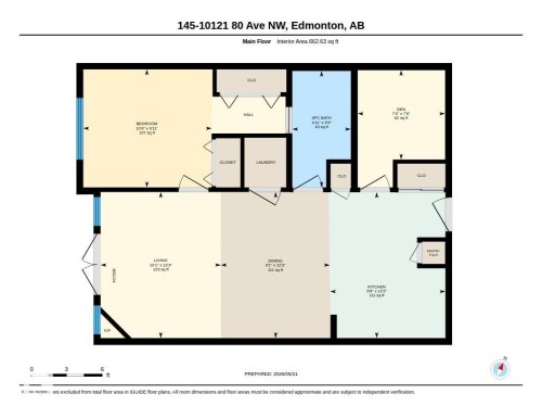 Floor plan - 145 10121 80 Avenue, Edmonton, AB - Other