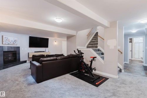 18 Hunter Crest, Sherwood Park, AB - Indoor With Fireplace