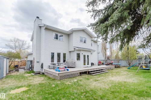 18 Hunter Crest, Sherwood Park, AB - Outdoor With Deck Patio Veranda