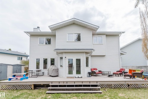 18 Hunter Crest, Sherwood Park, AB - Outdoor With Deck Patio Veranda With Exterior