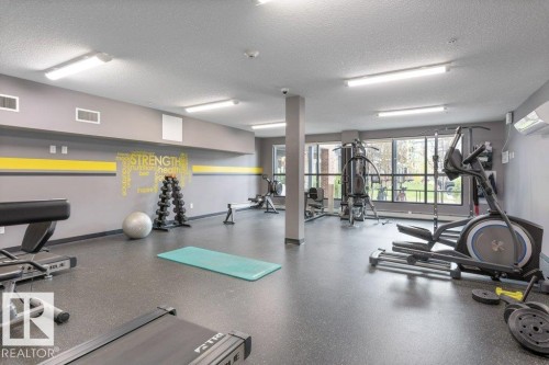430 5504 Schonsee Drive, Edmonton, AB - Indoor Photo Showing Gym Room