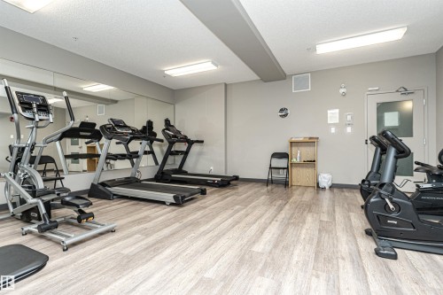 225 503 Albany Way, Edmonton, AB - Indoor Photo Showing Gym Room