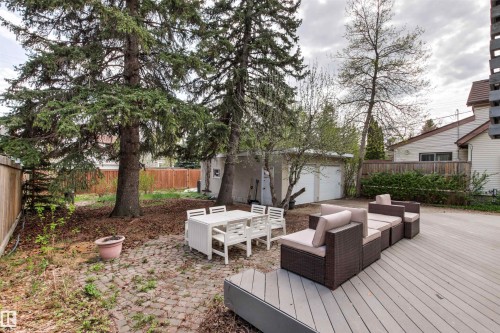 11415 73 Avenue, Edmonton, AB - Outdoor With Backyard