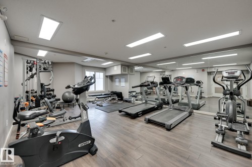 408 6084 Stanton Drive, Edmonton, AB - Indoor Photo Showing Gym Room