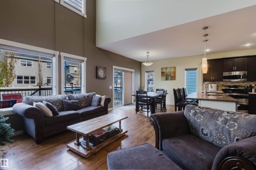 173 Sheppard Circle, Leduc, AB - Indoor Photo Showing Living Room