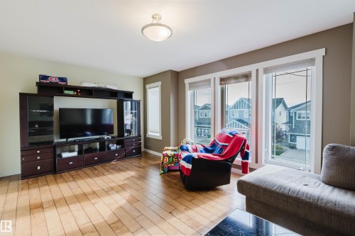 173 Sheppard Circle, Leduc, AB - Indoor Photo Showing Living Room