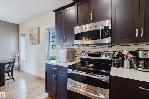 173 Sheppard Circle, Leduc, AB - Indoor Photo Showing Kitchen