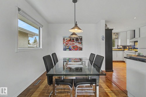 3748 117 Street, Edmonton, AB - Indoor Photo Showing Dining Room