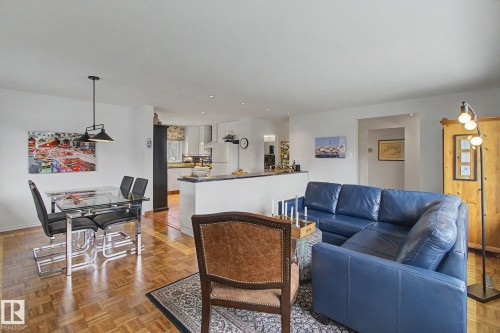 3748 117 Street, Edmonton, AB - Indoor Photo Showing Living Room