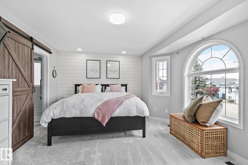 3205 41A Avenue, Edmonton, AB - Indoor Photo Showing Bedroom