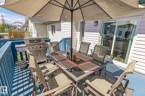3205 41A Avenue, Edmonton, AB - Outdoor With Deck Patio Veranda With Exterior