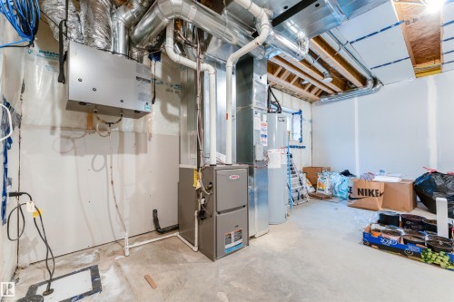 231 Orchards Boulevard, Edmonton, AB - Indoor Photo Showing Basement