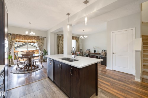 5842 Anthony Crescent, Edmonton, AB - Indoor Photo Showing Kitchen With Double Sink