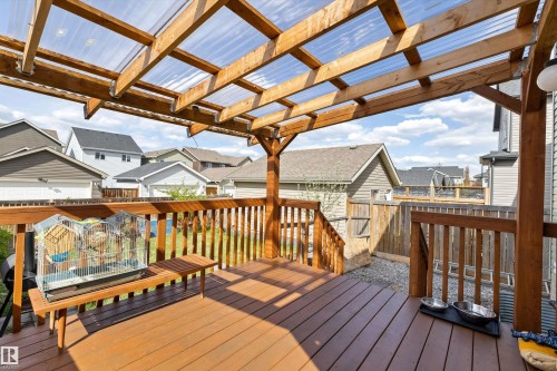 5842 Anthony Crescent, Edmonton, AB - Outdoor With Deck Patio Veranda With Exterior