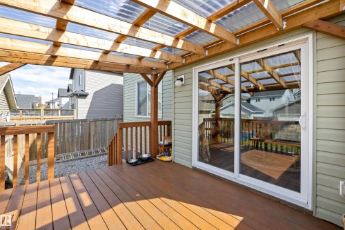 5842 Anthony Crescent, Edmonton, AB - Outdoor With Deck Patio Veranda With Exterior