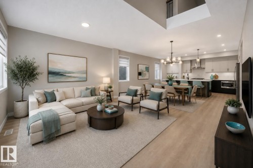 4872 Kinney Road, Edmonton, AB - Indoor Photo Showing Living Room